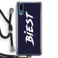 Biest: Huawei P20 Transparant Hoesje met koord
