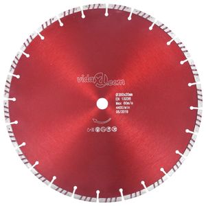 VidaXL Diamantzaagblad met turbo 350 mm staal