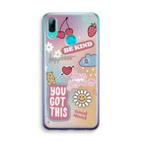 Positivity: Huawei P Smart (2019) Transparant Hoesje