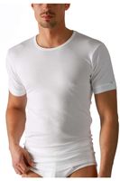 Mey Noblesse Regular Fit T-Shirt ronde hals wit, Effen - thumbnail