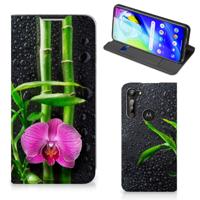 Motorola Moto G8 Power Smart Cover Orchidee Motorola Moto G8 Power Smart Cover Orchidee