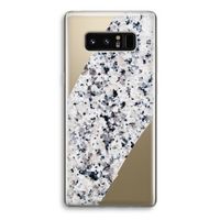 Gespikkelde marmer: Samsung Galaxy Note 8 Transparant Hoesje