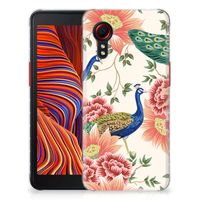 TPU Hoesje voor Samsung Galaxy Xcover 5 Pink Peacock