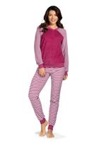 Blauwe badstoffen pyjama Comtessa
