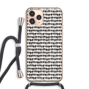 Crazy shapes: iPhone 11 Pro Max Transparant Hoesje met koord