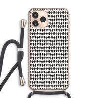 Crazy shapes: iPhone 11 Pro Max Transparant Hoesje met koord