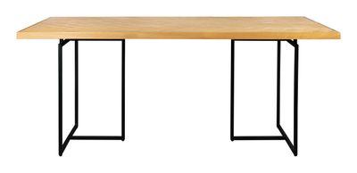 Dutchbone Eettafel 'Class' Eikenhout, 220 x 90cm, kleur Naturel