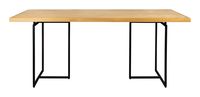 Dutchbone Eettafel 'Class' Eikenhout, 220 x 90cm, kleur Naturel