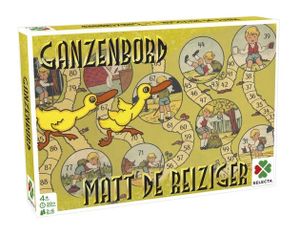Selecta gezelschapsspel Spellen van toen: Matt de Reiziger/Ganzenbord