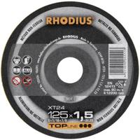 Rhodius XT 24 205911 Doorslijpschijf recht 125 mm 1 stuk(s) Aluminium, Non-ferrometaal - thumbnail