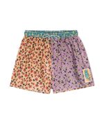 ZIMMERMANN Kids short Tiggy à fleurs - Violet - thumbnail