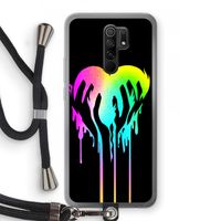 Hold My Heart: Xiaomi Redmi 9 Transparant Hoesje met koord