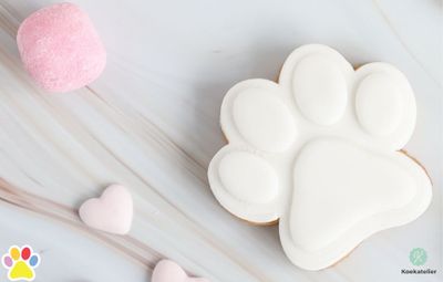 Koekstempel en uitsteker - Kattenpootje OP = OP!