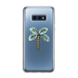 Palmboom: Samsung Galaxy S10e Transparant Hoesje