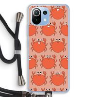 Krab: Xiaomi Mi 11 Lite Transparant Hoesje met koord