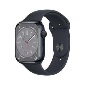 Refurbished Apple Watch Series 8 GPS 41 mm Aluminium Middernacht  Als nieuw