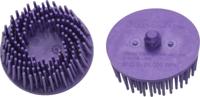 HAZET Reserveborstelslijpset · paars · 2-delig Roloc® snelwisselsysteem · ? 50 mm 9033-11-036/2
