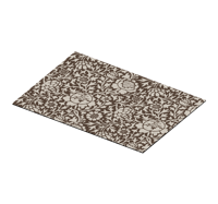 Elegante placemats vintage bloem