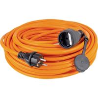 AS Schwabe 59205 Stroom Verlengkabel 16 A Oranje 5.00 m H07BQ-F 3G 2,5 mm²