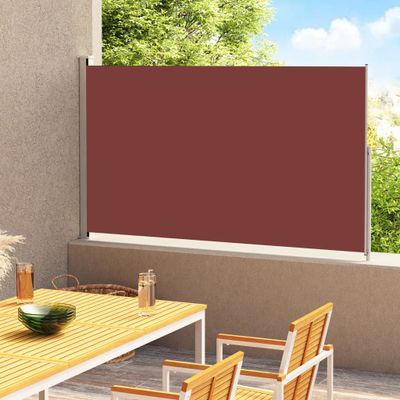 VidaXL Tuinscherm uittrekbaar 180x300 cm bruin