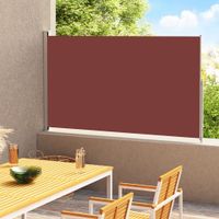 VidaXL Tuinscherm uittrekbaar 180x300 cm bruin