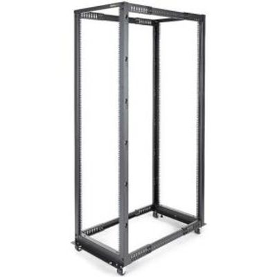StarTech.com 42U open-frame serverrekkast met 4 stijlen met instelbare diepte plat verpakt met zwenk