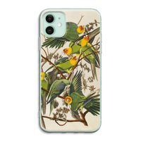 Carolinaparkiet: iPhone 11 Transparant Hoesje