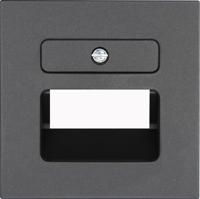 Enzo Kopp hk07 antraciet afdekplaat utp dubbel - 4623060