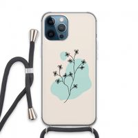 Love your petals: iPhone 13 Pro Max Transparant Hoesje met koord