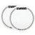 Evans EQPC1 Bassdrum Patch wit (2 stuks)
