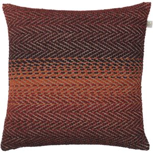 Dutch Decor Sierkussen Resa 45x45 Cm Bordeaux