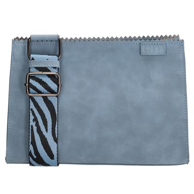 Zebra Trends Schoudertasje Merel Licht Blauw