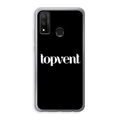 Topvent Zwart: Huawei P Smart (2020) Transparant Hoesje