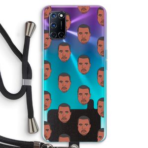 Kanye Call Me?: Oppo A92 Transparant Hoesje met koord