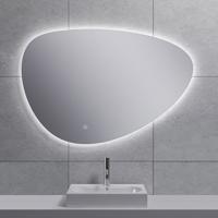 Wiesbaden Uovo LED Badkamerspiegel 100cm - Dimbaar en Condensvrij