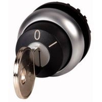 Eaton 216887 M22-WRS Keuzetoets Vergrendelbaar Sleutel Zwart 1 x 40 ° 1 stuk(s) - thumbnail