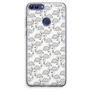 Zwanen: Huawei P Smart (2018) Transparant Hoesje