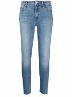 MOTHER jean skinny court - Bleu