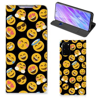 Samsung Galaxy S20 Plus | Hoesje met Magneet | Emoji