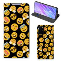 Samsung Galaxy S20 Plus | Hoesje met Magneet | Emoji