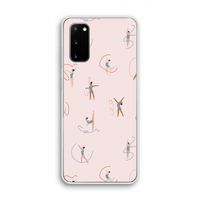 Dancing #3: Samsung Galaxy S20 Transparant Hoesje