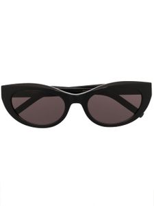 Saint Laurent lunettes de soleil à monture papillon - Noir