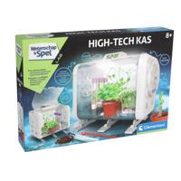 Wetenschap Plantenkas Met Temperatuur Meter