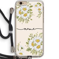 Daisies: iPhone 6 PLUS / 6S PLUS Transparant Hoesje met koord