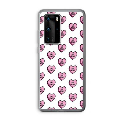 GIRL POWER: Huawei P40 Pro Transparant Hoesje