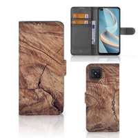 OPPO Reno4 Z Book Style Case Tree Trunk