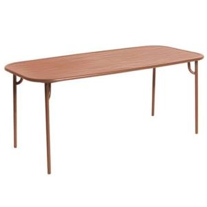 Petite Friture Week-end tuintafel 180x85 terracotta