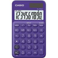 Casio SL-310UC Zakrekenmachine Violet Aantal displayposities: 10 werkt op zonne-energie, werkt op batterijen (b x h x d) 70 x 8 x 118 mm - thumbnail