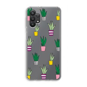 Sanseveria: Samsung Galaxy A32 5G Transparant Hoesje