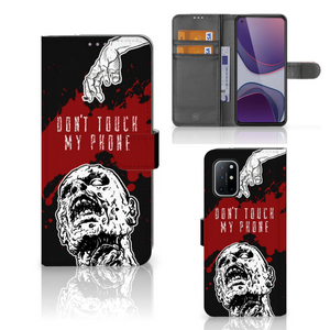 OnePlus 8T Portemonnee Hoesje Zombie Blood